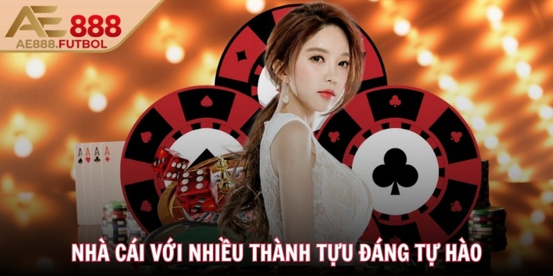 Nhà cái với nhiều thành tựu đáng tự hào